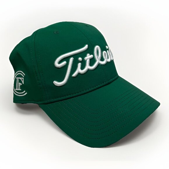 Titleist Golf Hat Adjustable Strapback Green White Korn Ferry Maine PGA Tour - Picture 3 of 10